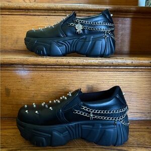 KOI FOOTWEAR - THE SUMMONER MYSTIC CHARM BLACK Size 8